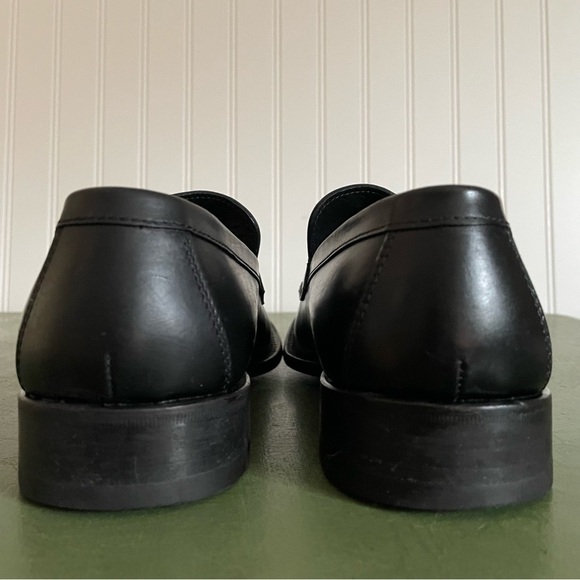 Varda NYC Unisex Luxury Hand Made Loafers in Black Leather *Italy* - Picture 6 of 15